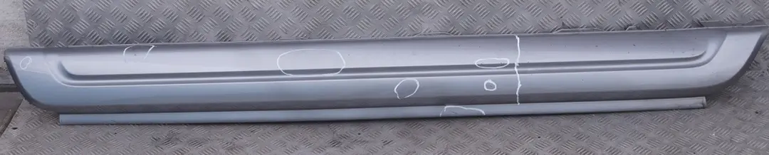 BMW X3 E83 M Sport Sottoporta Roccia Argento-Titanio Argento 354 - SKU 0403480-SBG - Numero di parte 0403480