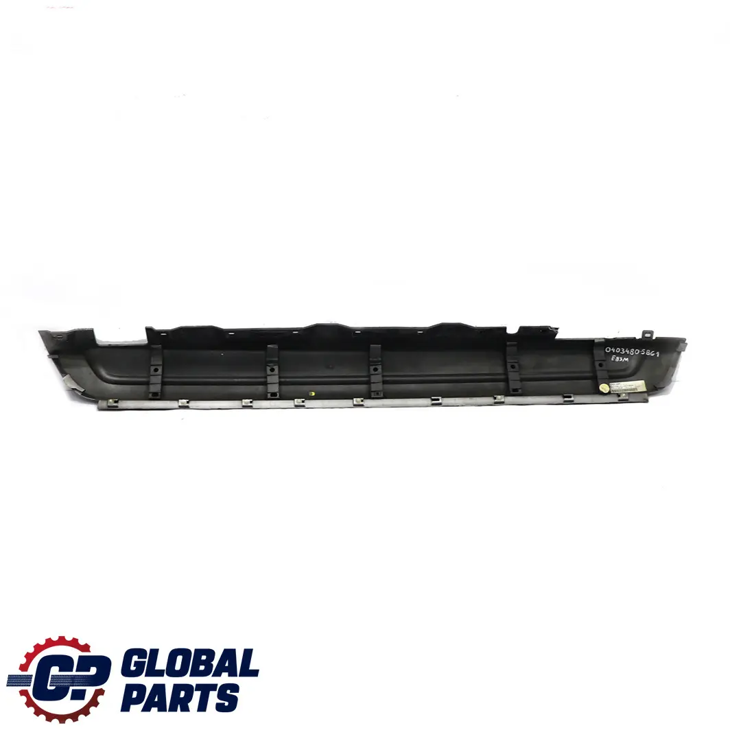 Nakładka listwa próg lewa m-pakiet do BMW E83 X3 o numerze 0403480 BMW E83 X3 Nakładka listwa próg lewa m-pakiet - SKU 0403480-SBG1 - Numer Części 0403480