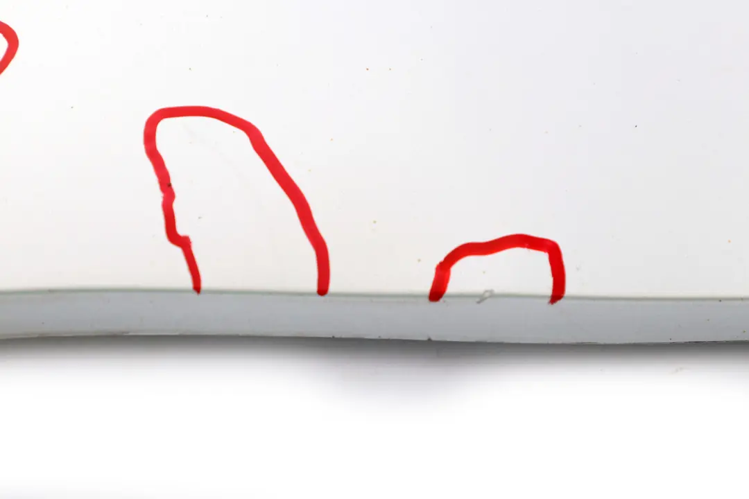 BMW X3 E83 M Sport Copertura Arco Ruota Posteriore Destro Titansilber Argento - SKU 0403487-TS - Numero di parte 0403487