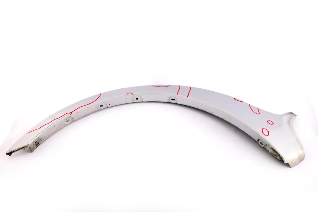 Right O/S Wheel Arch Cover Titansilber Silver 354 to BMW X3 E83 M Sport Rear with Part number 0403487 BMW X3 E83 M Sport Rear Right O/S Wheel Arch Cover Titansilber Silver 354 - SKU 0403487-TS - Part number 0403487