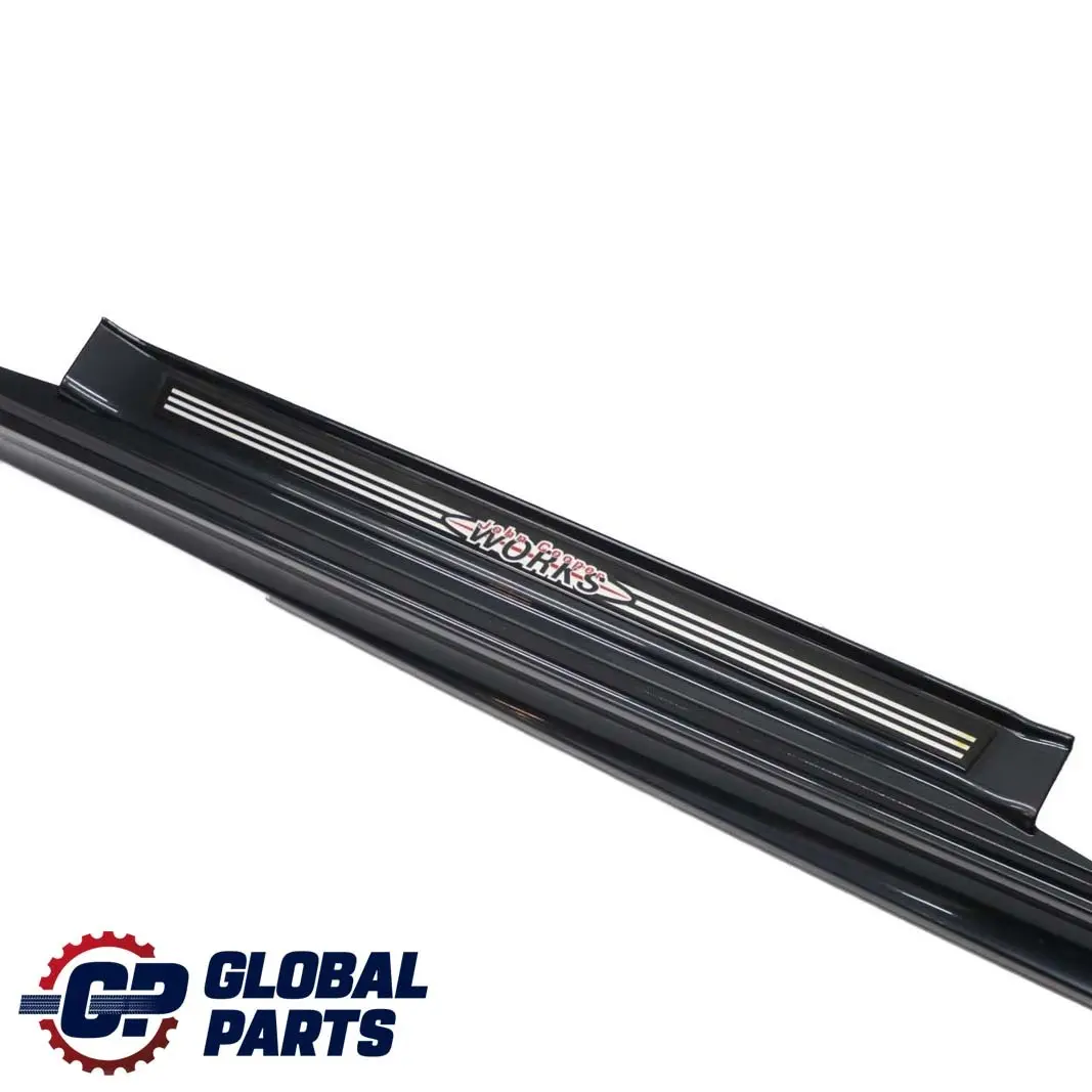 Mini R56 R57 JCW Puerta Izquierda Embellecedor Lateral Faldon Astro Negro - A25 - SKU 0404115-ASB - Número de pieza 0404115