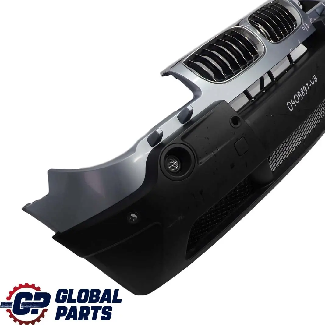 BMW X3 E83 Complete Front Bumper PDC Bluewater Blue Water Metallic - 896 - SKU 0409897-WB - Part number 0409897