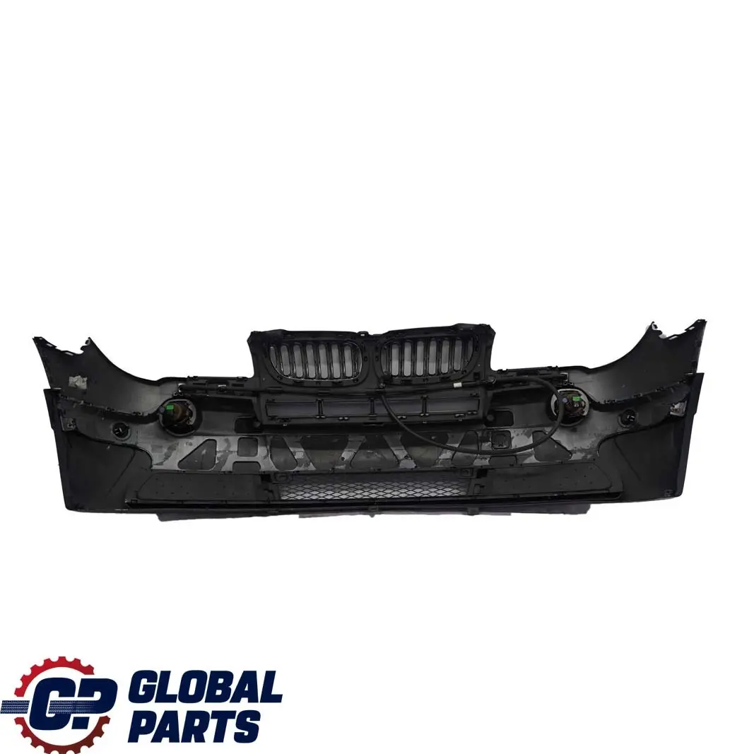 Complete Front Bumper PDC Bluewater Blue Water Metallic - 896 to BMW X3 E83 with Part number 0409897 BMW X3 E83 Complete Front Bumper PDC Bluewater Blue Water Metallic - 896 - SKU 0409897-WB - Part number 0409897