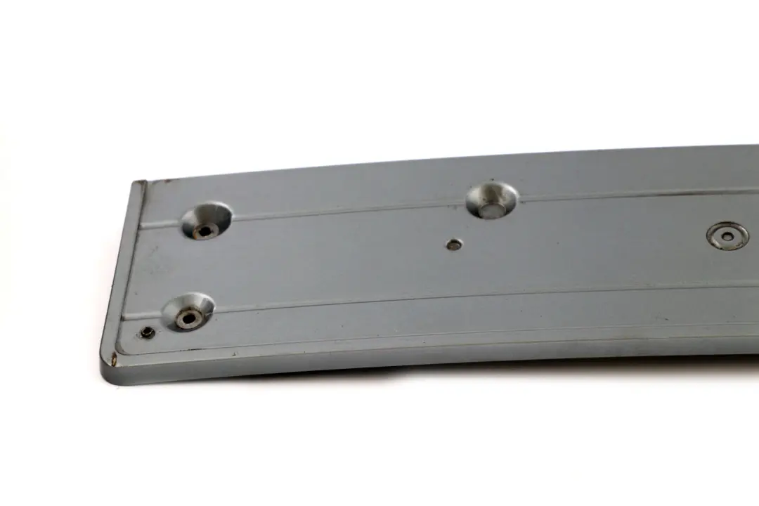 BMW X3 Series E83 Front Bumper Licence Plate Base Silver Grey Metallic 3414323 - SKU 0409900-SBG - Part number 0409900