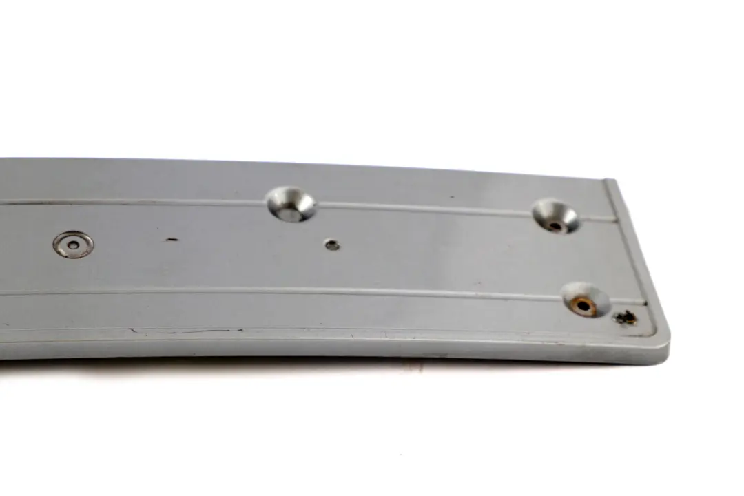 BMW X3 Series E83 Front Bumper Licence Plate Base Silver Grey Metallic 3414323 - SKU 0409900-SBG - Part number 0409900