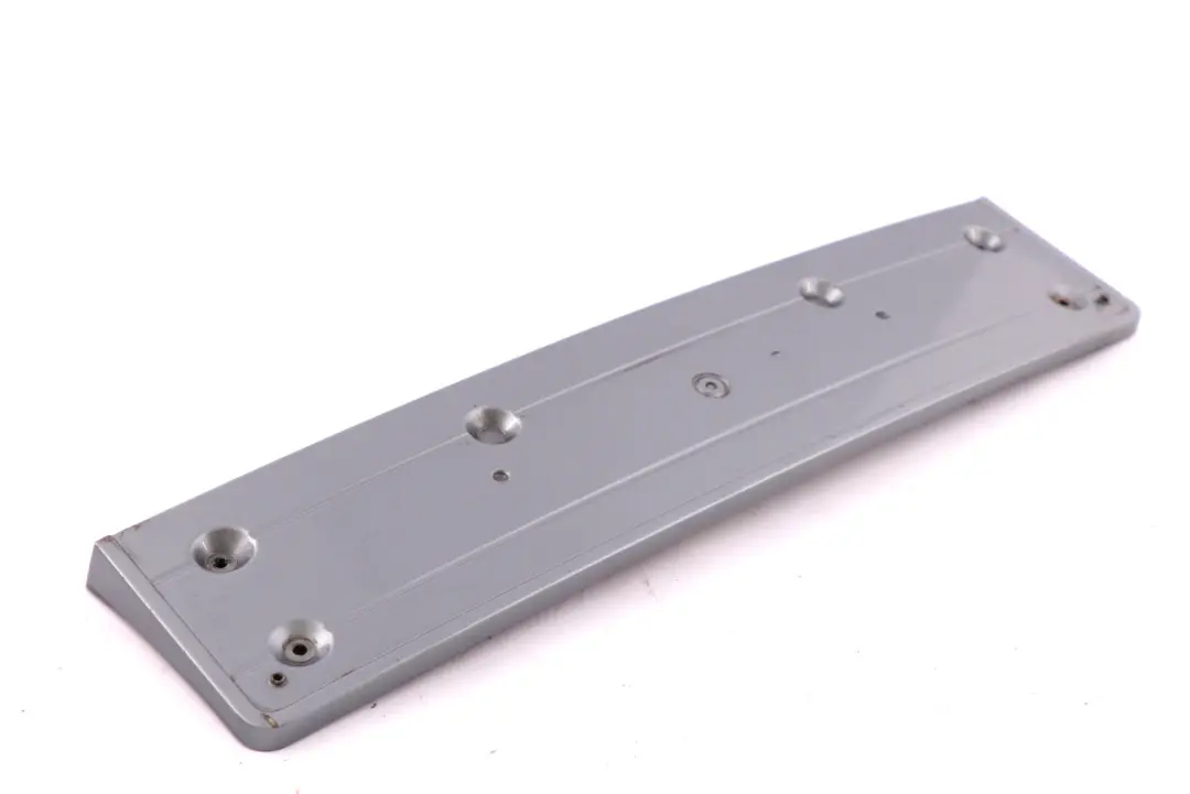 BMW X3 Series E83 Front Bumper Licence Plate Base Silver Grey Metallic 3414323 - SKU 0409900-SBG - Part number 0409900