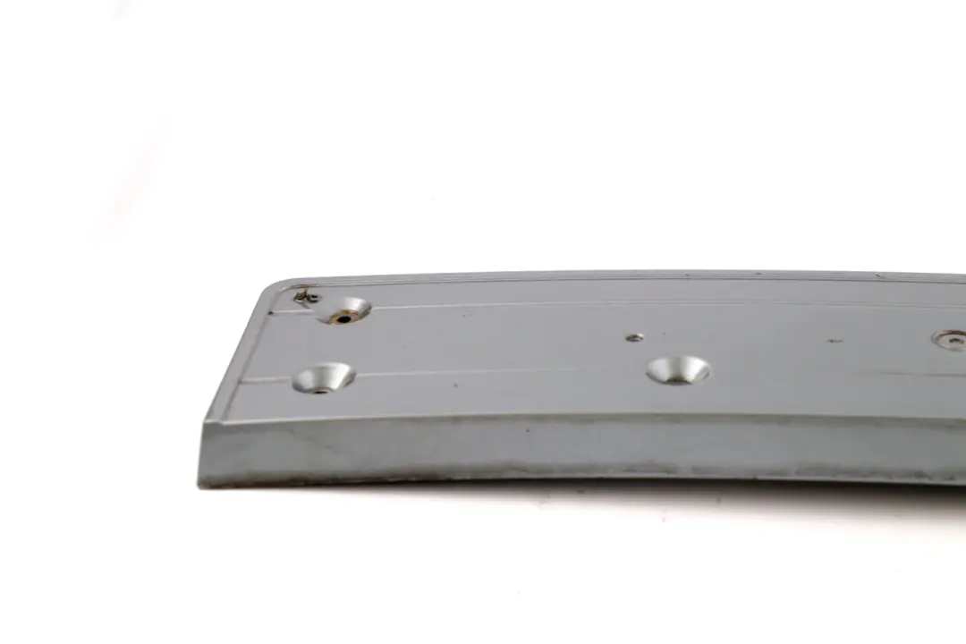 BMW X3 Series E83 Front Bumper Licence Plate Base Silver Grey Metallic 3414323 - SKU 0409900-SBG - Part number 0409900