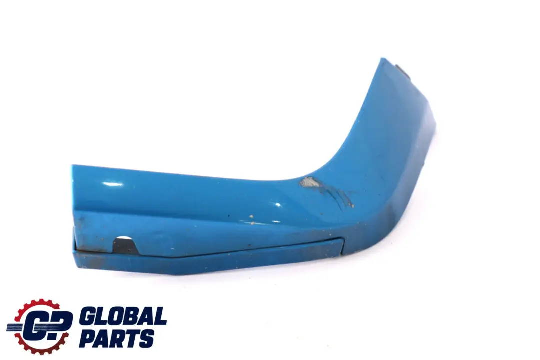 Bumper Right O/S Extension Trim Panel Laser Blue to BMW MINI Cooper S R56 JCW Rear with Part number 0413250 BMW MINI Cooper S R56 JCW Rear Bumper Right O/S Extension Trim Panel Laser Blue - SKU 0413250-LAB - Part number 0413250