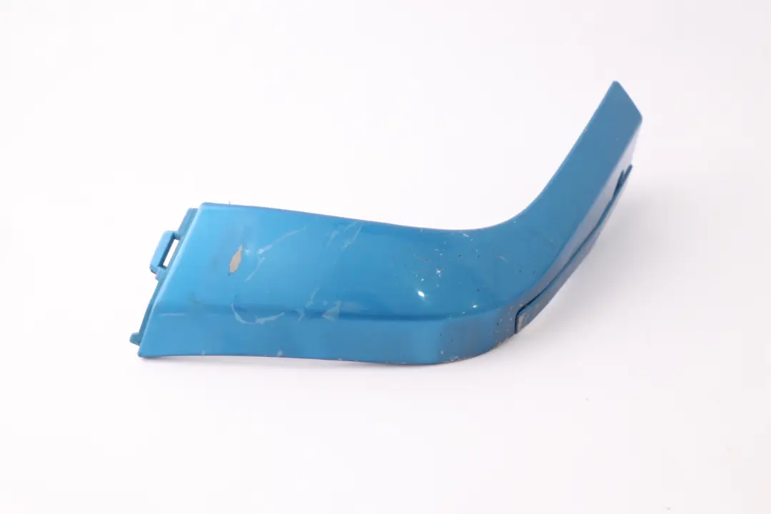 Bumper Left N/S Extension Trim Panel Laser Blue to BMW MINI Cooper S R56 JCW Rear with Part number 0413251 BMW MINI Cooper S R56 JCW Rear Bumper Left N/S Extension Trim Panel Laser Blue - SKU 0413251-LAB - Part number 0413251