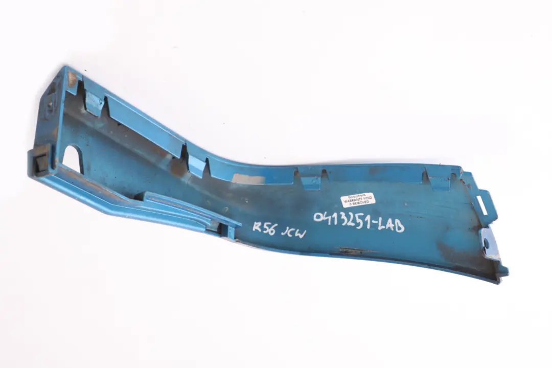 *BMW Mini Cooper S R56 JCW Stossfänger Verbreiterung Hinten Links Laser Blue für mit Teilenummer 0413251 *BMW Mini Cooper S R56 JCW Stossfänger Verbreiterung Hinten Links Laser Blue - SKU 0413251-LAB - Teilenummer 0413251