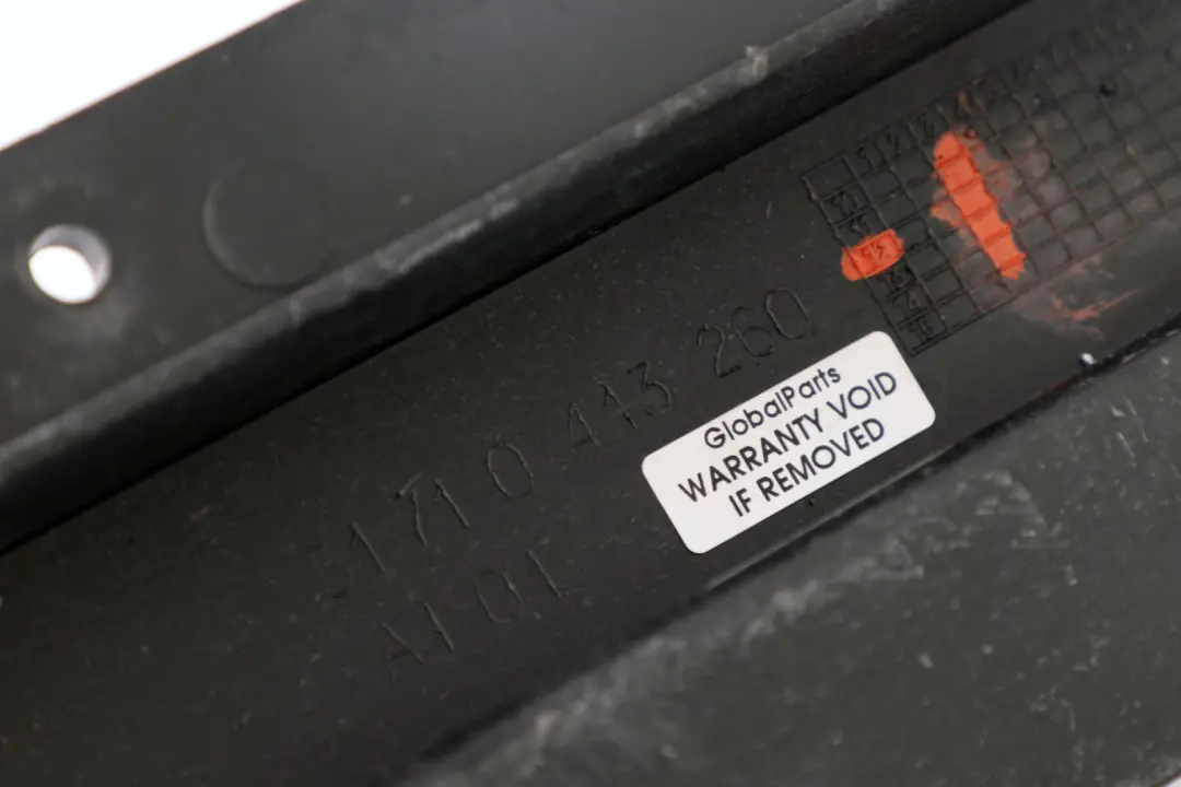 Right Door O/S Sill Skirt Side Cover Adapter Trim to BMW MINI Cooper 1 R56 R57 JCW with Part number 0413260 BMW MINI Cooper 1 R56 R57 JCW Right Door O/S Sill Skirt Side Cover Adapter Trim - SKU 0413260-1 - Part number 0413260