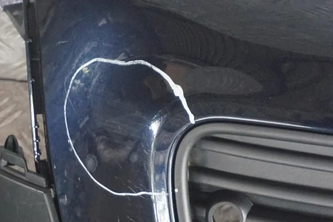 Bumper Trim JCW PDC Aerokit Reef Blue - B30 to BMW Mini Cooper R56 R57 Rear with Part number 0413367 BMW Mini Cooper R56 R57 Rear Bumper Trim JCW PDC Aerokit Reef Blue - B30 - SKU 0413367-REEF - Part number 0413367