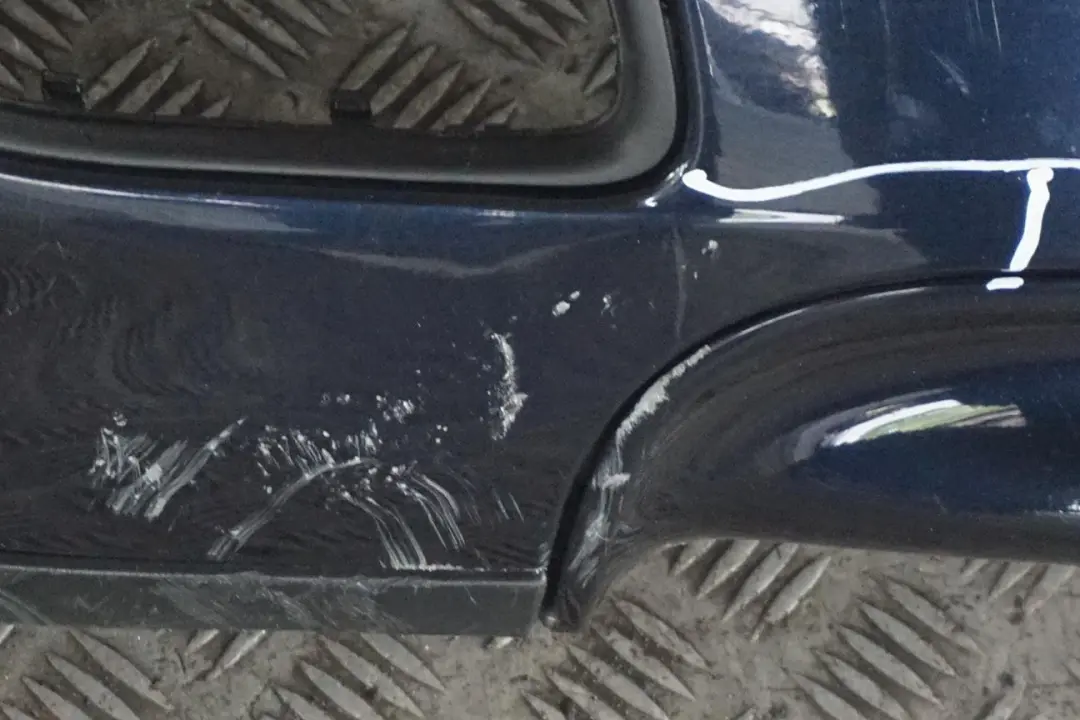 BMW Mini Cooper R56 R57 Rear Bumper Trim JCW PDC Aerokit Reef Blue - B30 - SKU 0413367-REEF - Part number 0413367