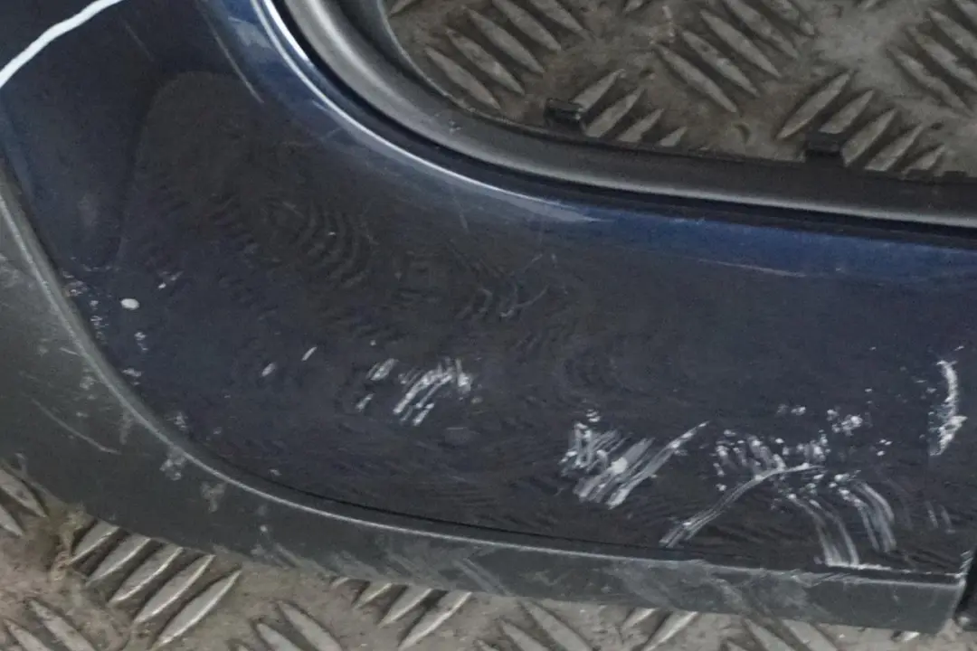 BMW Mini Cooper R56 R57 Rear Bumper Trim JCW PDC Aerokit Reef Blue - B30 - SKU 0413367-REEF - Part number 0413367