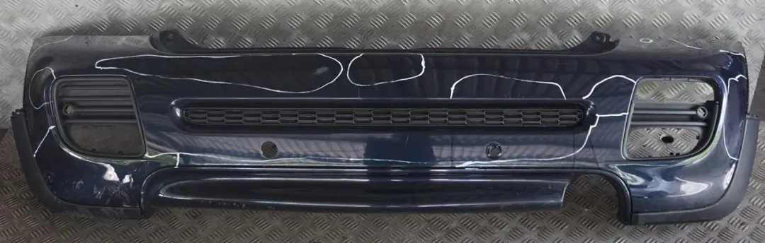 Bumper Trim JCW PDC Aerokit Reef Blue - B30 to BMW Mini Cooper R56 R57 Rear with Part number 0413367 BMW Mini Cooper R56 R57 Rear Bumper Trim JCW PDC Aerokit Reef Blue - B30 - SKU 0413367-REEF - Part number 0413367