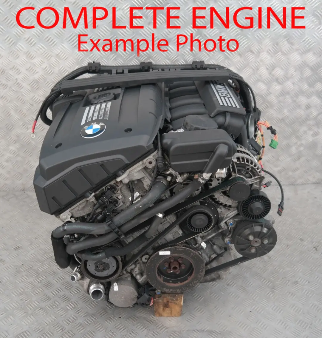 BMW E90 E91 E92 LCI Bare Engine 323i 325i N52N N52B25A 218HP 87k miles, WARRANTY - SKU 0415028 - Part number 0415028