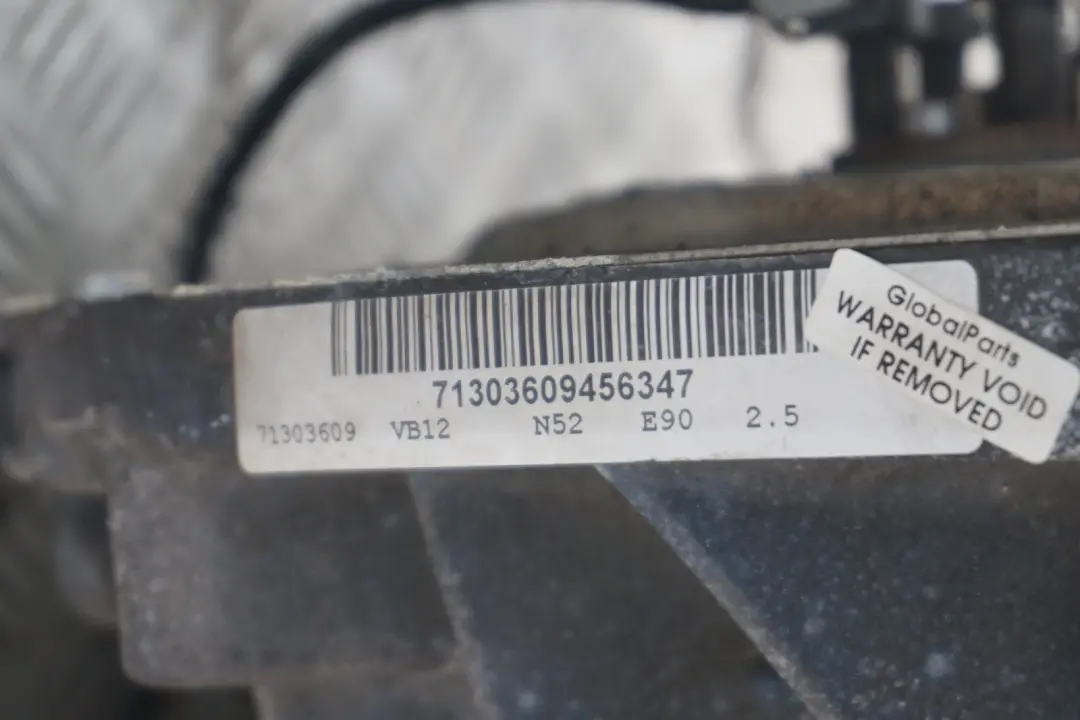 BMW 3 Series E90 E91 325i Petrol N52 218HP Complete Engine N52B25A WARRANTY - SKU 0415404-1 - Part number 415404