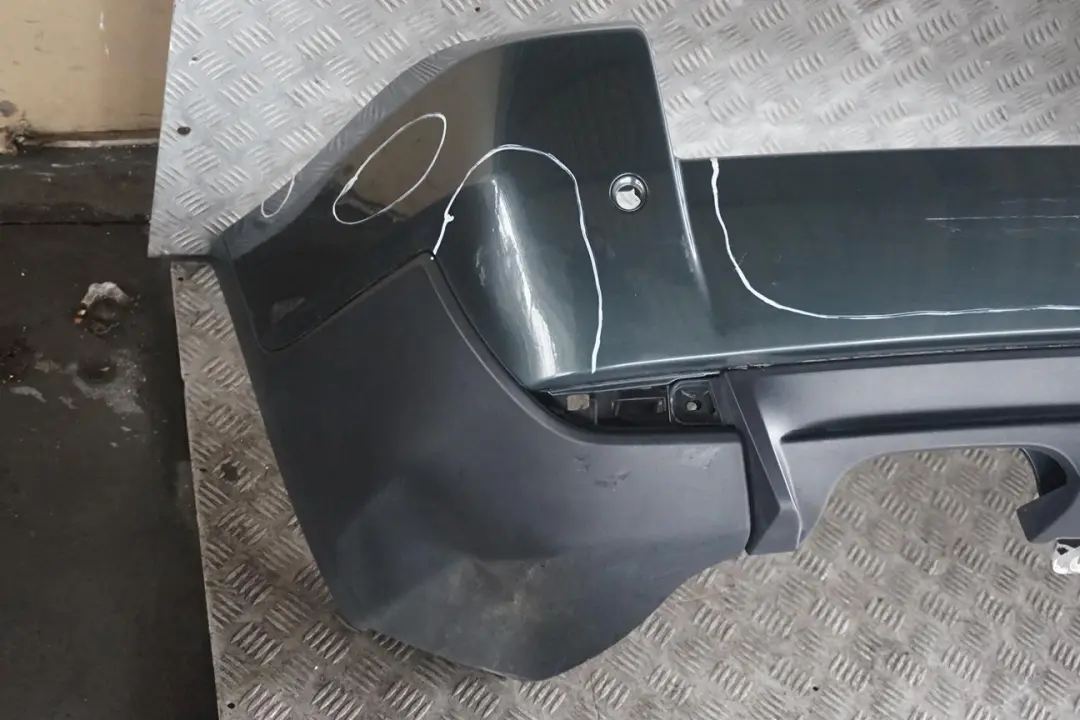 BMW X3 Series E83 LCI Rear Bumper PDC Highland Green Metallic - A11 - SKU 0420654-HG - Part number 0420654