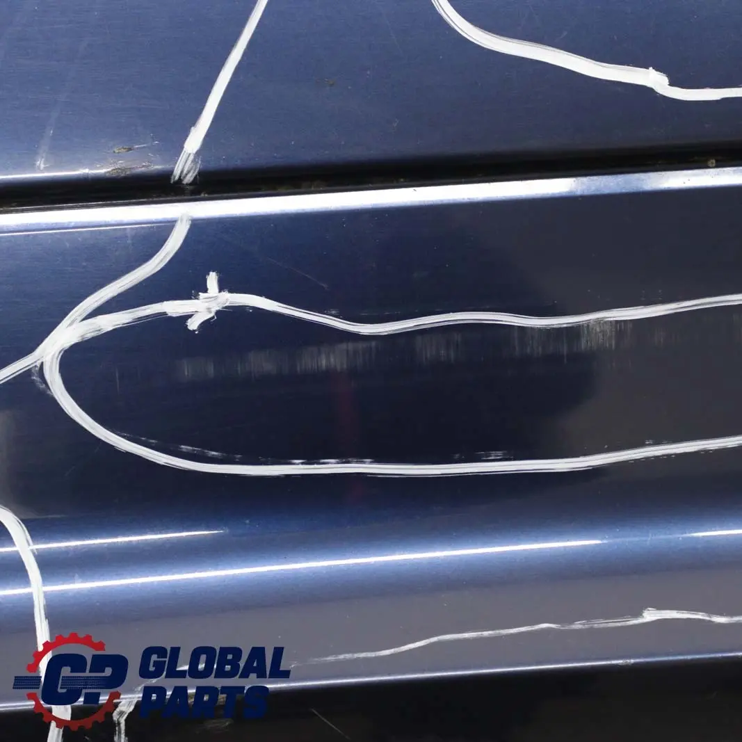 BMW 5 Series E60 1 Saloon Rear Bumper PDC Tiefseeblau Deep Sea Blue - A76 - SKU 0422349-DSB1 - Part number 0422349