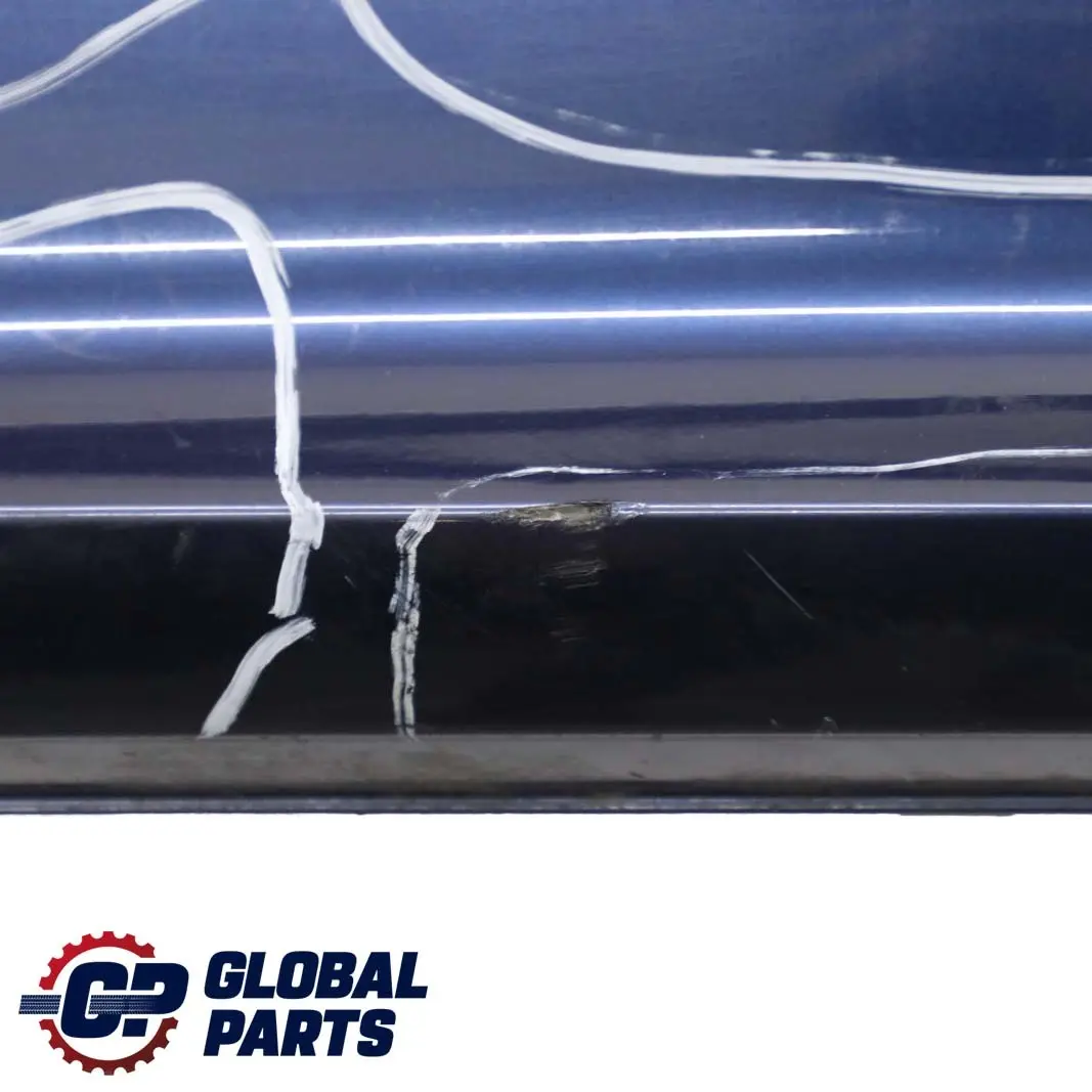 BMW 5 Series E60 1 Saloon Rear Bumper PDC Tiefseeblau Deep Sea Blue - A76 - SKU 0422349-DSB1 - Part number 0422349