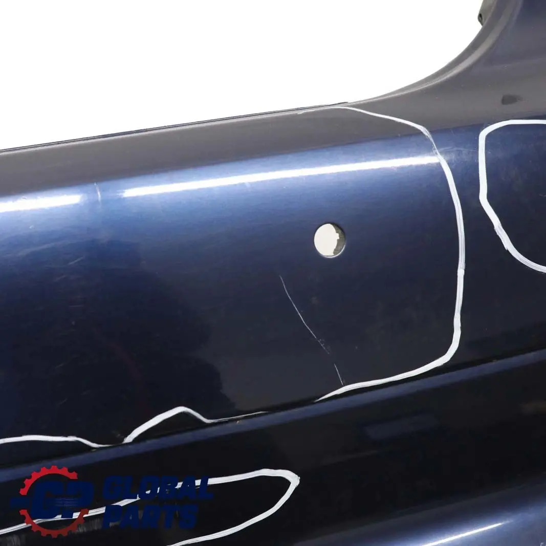 BMW 5 Series E60 1 Saloon Rear Bumper PDC Tiefseeblau Deep Sea Blue - A76 - SKU 0422349-DSB1 - Part number 0422349
