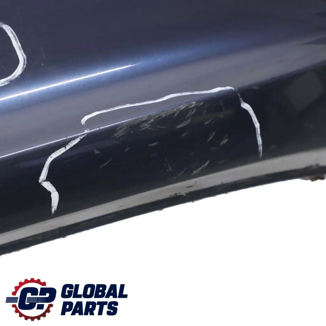 BMW 5 Series E60 1 Saloon Rear Bumper PDC Tiefseeblau Deep Sea Blue - A76 - SKU 0422349-DSB1 - Part number 0422349
