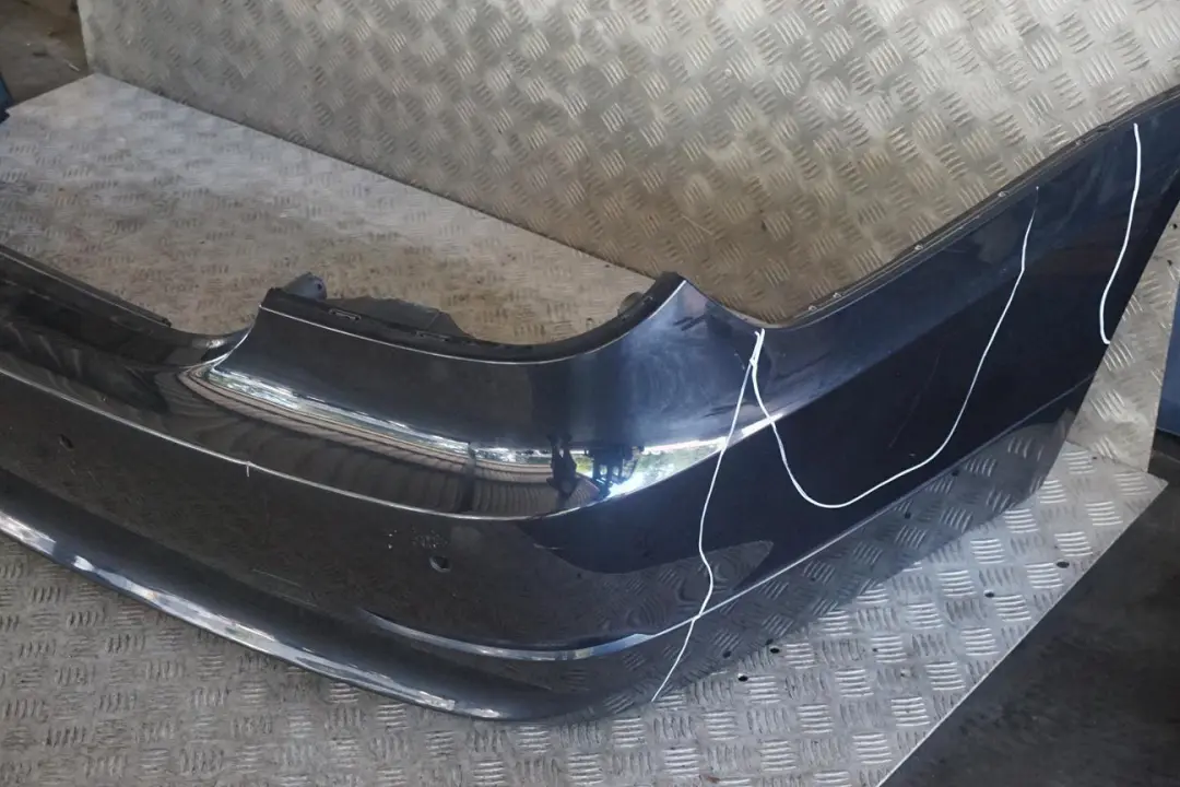 BMW E60 LCI Zderzak tylny tył Monacoblau - SKU 0422349-MB - Numer Części 0422349