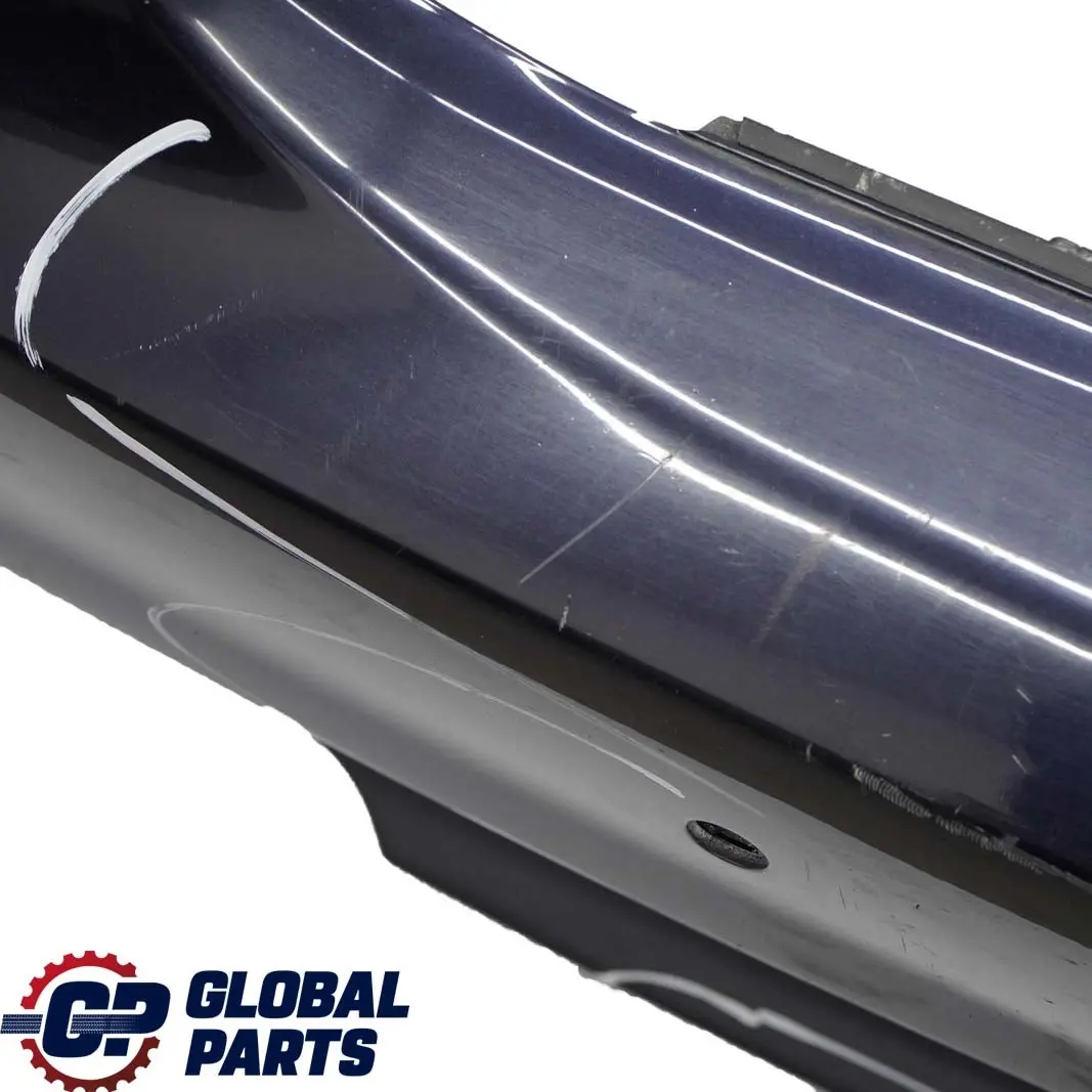 BMW 5 Series E60 LCI 1 Saloon Rear Bumper PDC Monacoblau Monaco Blue - A35 - SKU 0422349-MB1 - Part number 0422349