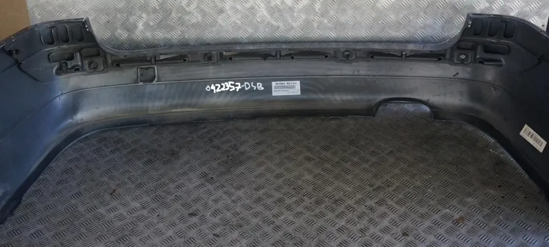 BMW E61 LCI Touring Rear Bumper Trim Panel PDC Tiefseeblau Deep Sea Blue A76 - SKU 0422357-DSB - Part number 0422357