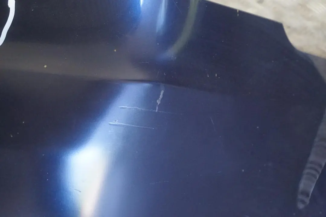 Bumper Trim Panel PDC Tiefseeblau Deep Sea Blue A76 to BMW 5 E61 LCI Touring Rear with Part number 0422357 BMW 5 E61 LCI Touring Rear Bumper Trim Panel PDC Tiefseeblau Deep Sea Blue A76 - SKU 0422357-DSB - Part number 0422357