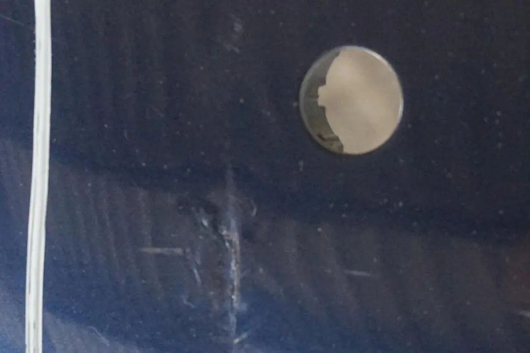 Bumper Trim Panel PDC Tiefseeblau Deep Sea Blue A76 to BMW 5 E61 LCI Touring Rear with Part number 0422357 BMW 5 E61 LCI Touring Rear Bumper Trim Panel PDC Tiefseeblau Deep Sea Blue A76 - SKU 0422357-DSB - Part number 0422357