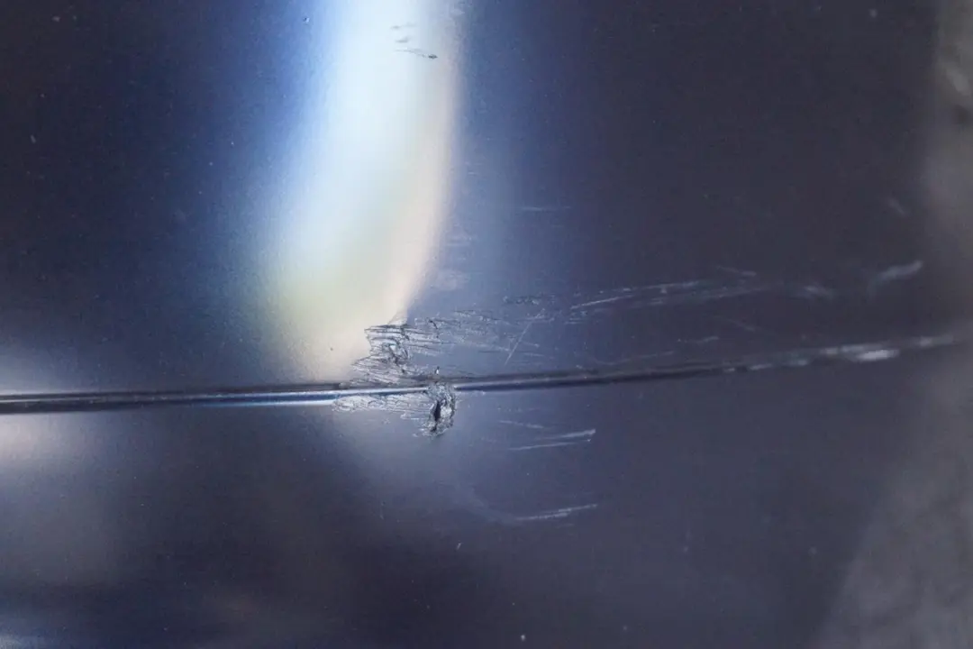 Bumper Trim Panel PDC Tiefseeblau Deep Sea Blue A76 to BMW 5 E61 LCI Touring Rear with Part number 0422357 BMW 5 E61 LCI Touring Rear Bumper Trim Panel PDC Tiefseeblau Deep Sea Blue A76 - SKU 0422357-DSB - Part number 0422357