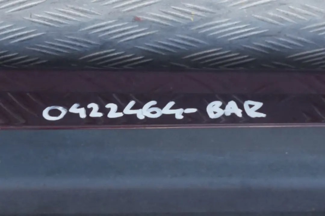 Door Sill Cover Side Skirt Left N/S Barberarot Red A39 to BMW 5 Series E60 E61 LCI with Part number 0422464 BMW 5 Series E60 E61 LCI Door Sill Cover Side Skirt Left N/S Barberarot Red A39 - SKU 0422464-BAR - Part number 0422464