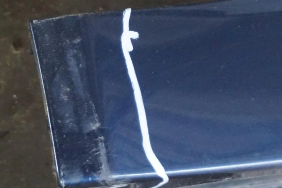 BMW 5 E60 E61 LCI Door Sill Cover Side Skirt Left N/S Tiefseeblau Blue - A76 - SKU 0422464-DSB - Part number 0422464