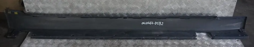 Door Sill Cover Side Skirt Left N/S Tiefseeblau Blue - A76 to BMW 5 E60 E61 LCI 2 with Part number 0422464 BMW 5 E60 E61 LCI 2 Door Sill Cover Side Skirt Left N/S Tiefseeblau Blue - A76 - SKU 0422464-DSB2 - Part number 0422464