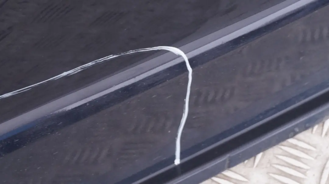BMW 5 E60N E61N LCI Bas de Porte Couverture Seuil a Gauche Bleu Monaco - A35 - SKU 0422464-MB - Numéro de pièce 0422464