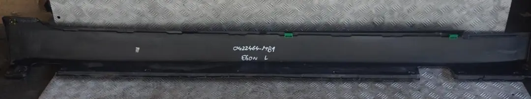 Puerta Sill Tapa Faldon Lateral Izquierda Monacoblau Azul - A35 para BMW E60 E61 LCI con número de pieza 0422464 BMW E60 E61 LCI Puerta Sill Tapa Faldon Lateral Izquierda Monacoblau Azul - A35 - SKU 0422464-MB1 - Número de pieza 0422464