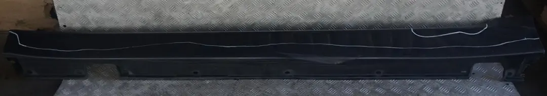 BMW 5 E60 E61 LCI 1 Door Sill Cover Side Skirt Left N/S Monacoblau Blue - A35 - SKU 0422464-MB1 - Part number 0422464