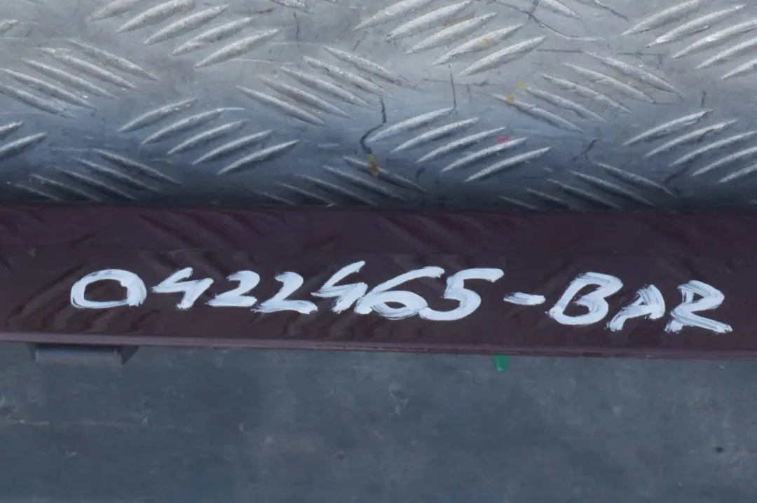BMW 5 E60N E61N LCI Bas de Porte Couverture Seuil a Gauche Barbera Rouge - A39 - SKU 0422465-BAR - Numéro de pièce 0422465
