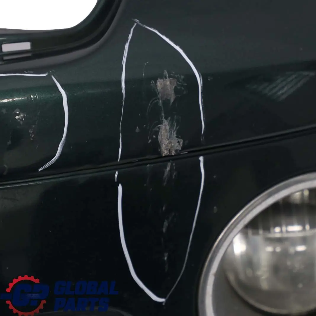 BMW Mini R55 R56 1 Complete Front Bumper Trim Panel British Racing Green - A67 - SKU 0430221-BRG1 - Part number 0430221