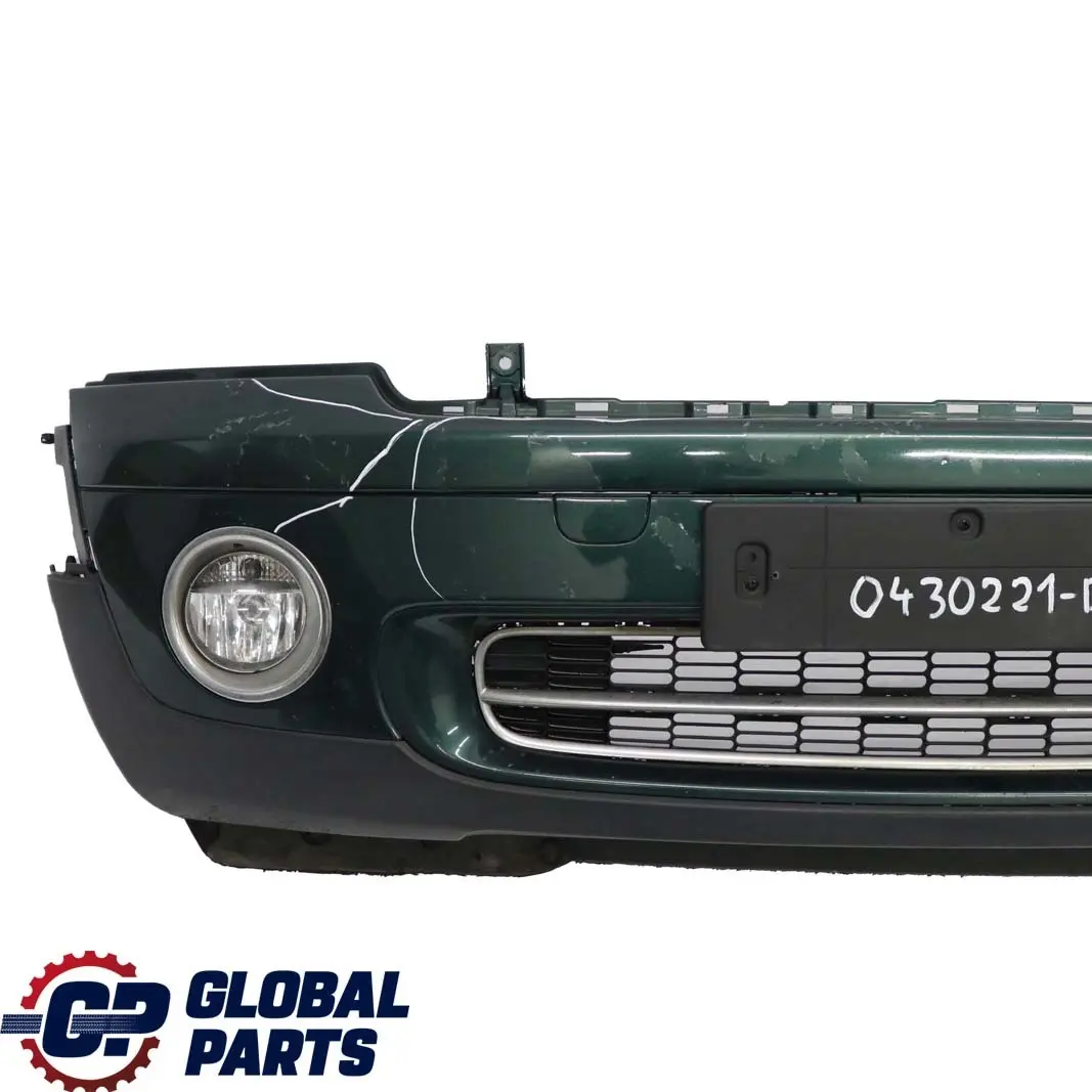BMW Mini R55 R56 1 Complete Front Bumper Trim Panel British Racing Green - A67 - SKU 0430221-BRG1 - Part number 0430221