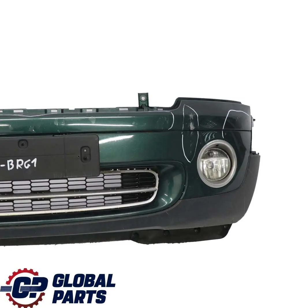 BMW Mini R55 R56 1 Complete Front Bumper Trim Panel British Racing Green - A67 - SKU 0430221-BRG1 - Part number 0430221