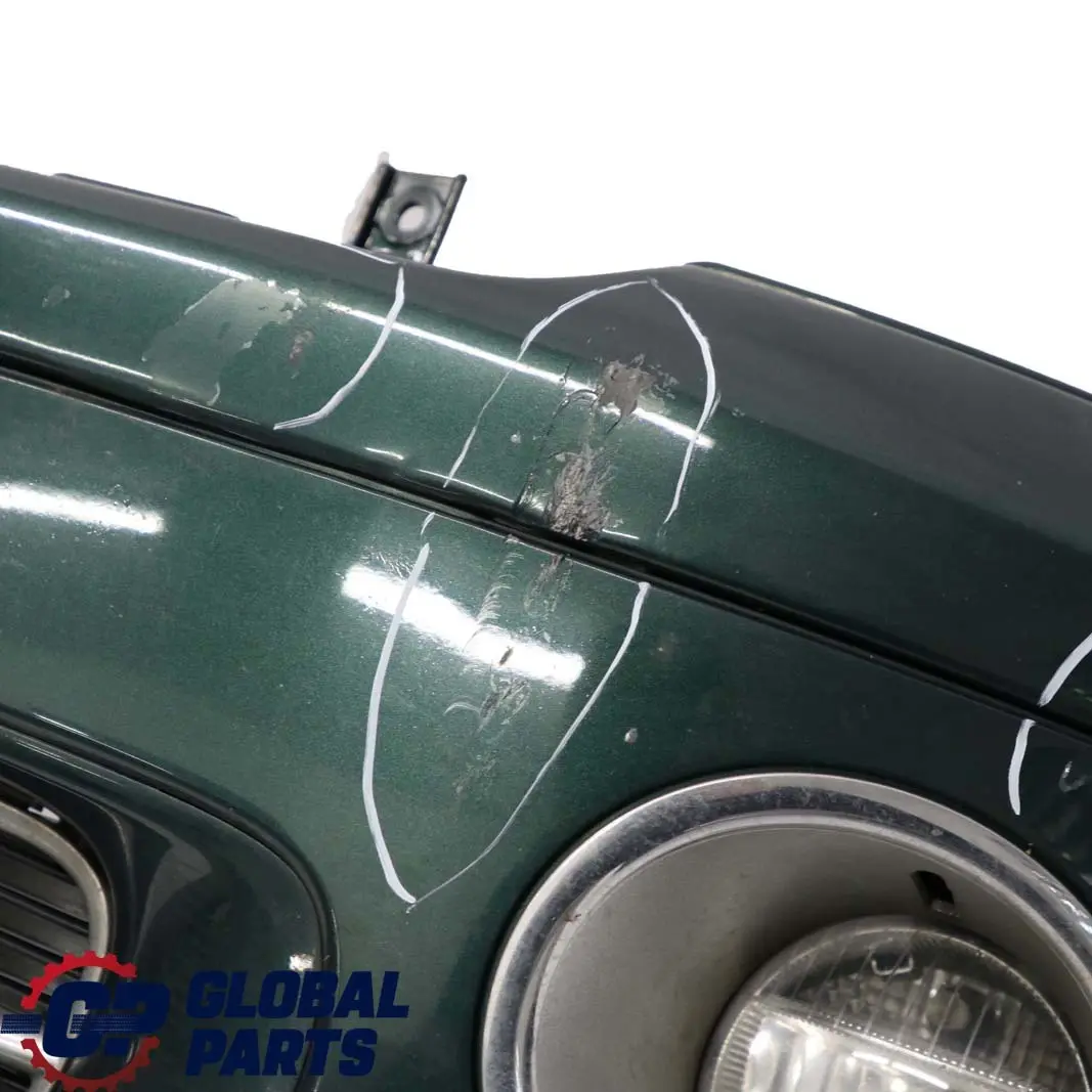 BMW Mini R55 R56 1 Complete Front Bumper Trim Panel British Racing Green - A67 - SKU 0430221-BRG1 - Part number 0430221