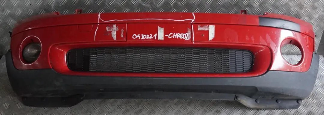Stossfänger Vorn Chili Red Rot - 851 für BMW Mini R55 R56 R57 mit Teilenummer 0430221 BMW Mini R55 R56 R57 Stossfänger Vorn Chili Red Rot - 851 - SKU 0430221-CHRED2 - Teilenummer 0430221