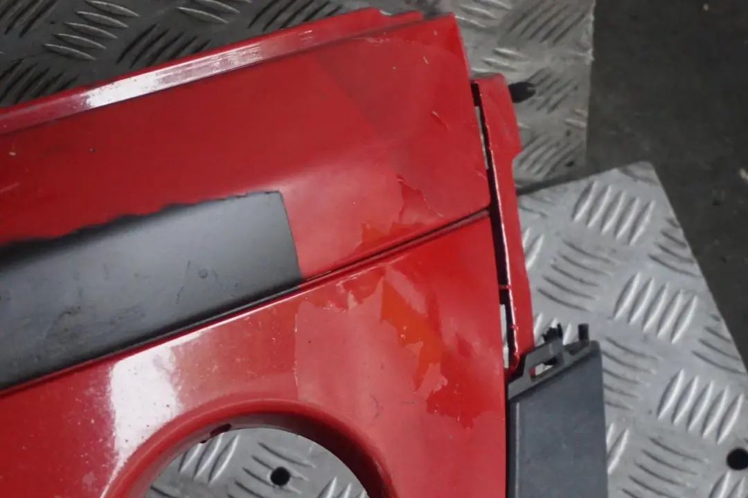 Front Bumper Trim Panel Chili Red - 851 to BMW Mini Cooper R55 R56 2 with Part number 0430221 BMW Mini Cooper R55 R56 2 Front Bumper Trim Panel Chili Red - 851 - SKU 0430221-CHRED2 - Part number 0430221