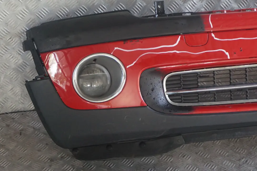 Complete Front Bumper Trim Panel Chili Red - 851 to BMW MINI Cooper R55 R56 3 with Part number 0430221 BMW MINI Cooper R55 R56 3 Complete Front Bumper Trim Panel Chili Red - 851 - SKU 0430221-CHRED3 - Part number 0430221