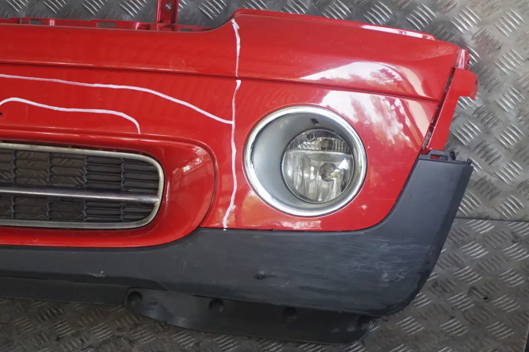 Stossfänger Vorn Chili Red Rot - 851 für BMW Mini R55 R56 R57 Cooper mit Teilenummer 0430221 BMW Mini R55 R56 R57 Cooper Stossfänger Vorn Chili Red Rot - 851 - SKU 0430221-CHRED3 - Teilenummer 0430221