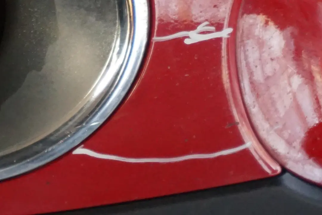 BMW Mini Cooper R55 R56 5 Complete Front Bumper Trim Panel Chili Red - 851 - SKU 0430221-CHRED5 - Part number 0430221