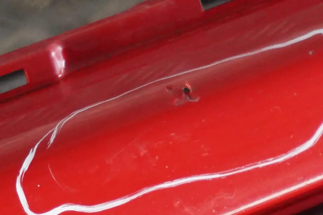 BMW Mini Cooper R55 R56 5 Complete Front Bumper Trim Panel Chili Red - 851 - SKU 0430221-CHRED5 - Part number 0430221
