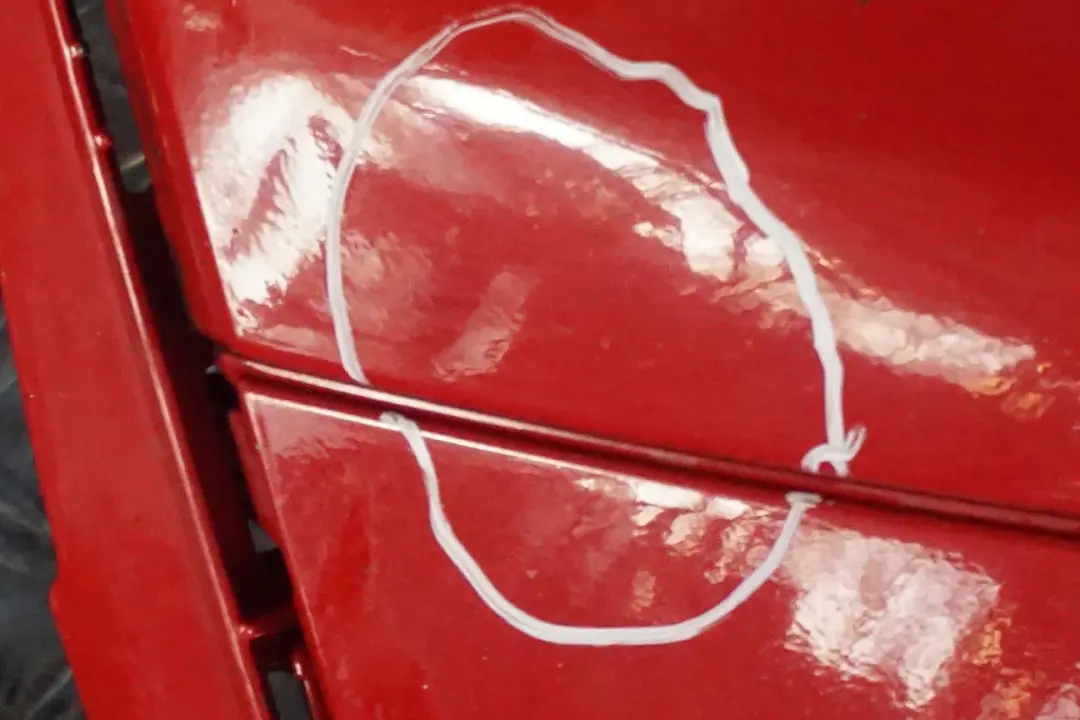 BMW Mini Cooper R55 R56 5 Complete Front Bumper Trim Panel Chili Red - 851 - SKU 0430221-CHRED5 - Part number 0430221